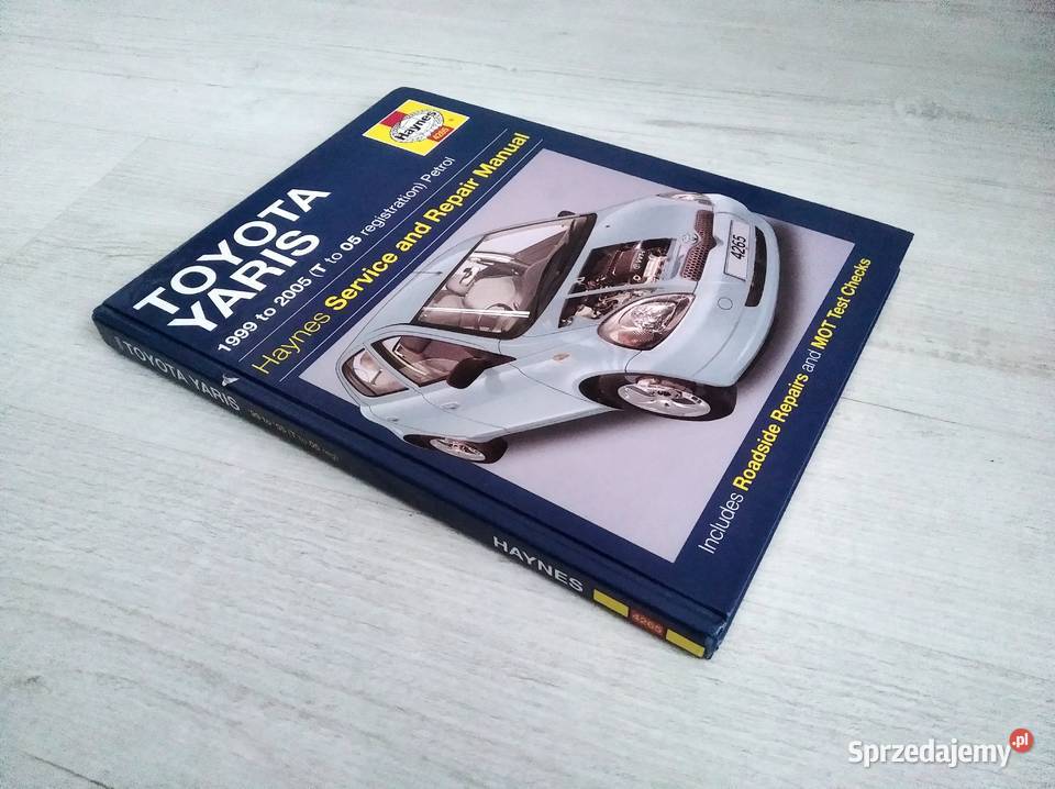 Haynes Toyota Yaris 2005 poradnik ksiazka napraw Poradniki, albumy i reportaże małopolskie Kraków