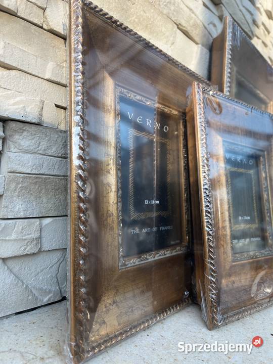 Ramka rama na zdjęcia drewniana ze szkłem stare Bystrzyca Kłodzka sprzedam