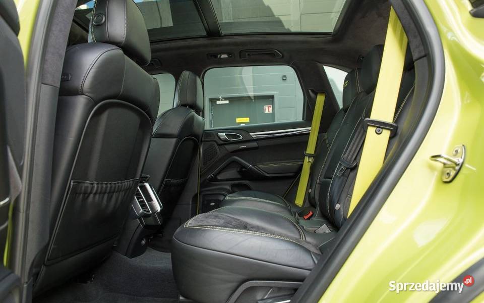 Porsche Cayenne GTS 48 V8 420 Peridot Green Zarejestrowany w Polsce sprzedam
