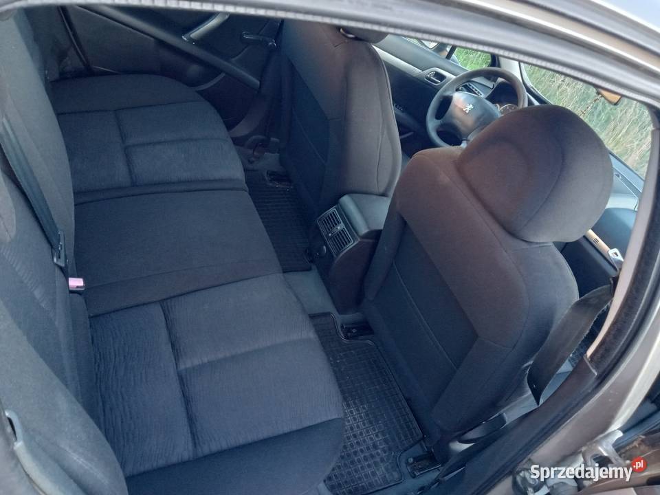 Peugot 407 18 Benzyna przebieg niski salon poduszka powietrzna Lublin