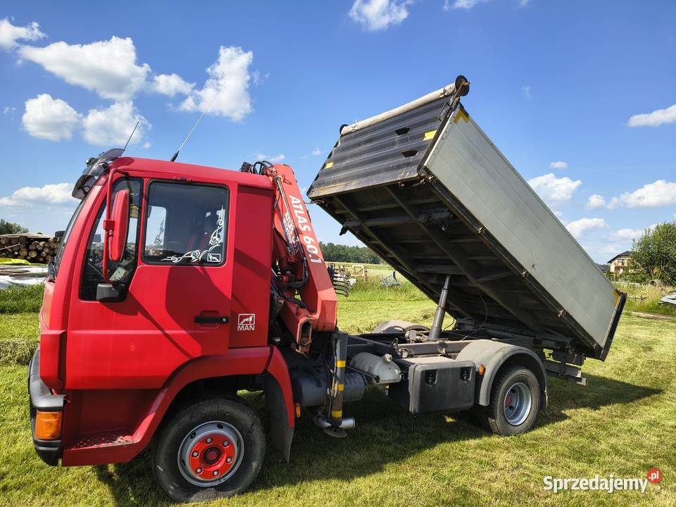Man 10163 L2000 wywrotka kiper hds żuraw opolskie Opole