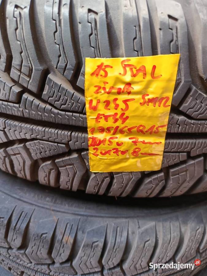 Koła stalowe zimowe 5x112 19565 R15 Mercedes B Witkowo