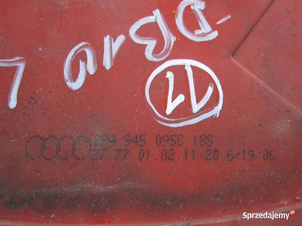 AUDI A3 SPORTBACK 8PA 07r lampa lewa tył świętokrzyskie