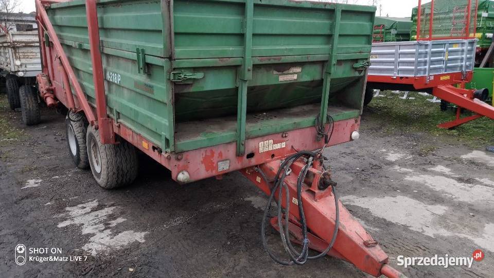 Rozrzutnik obornika 6 t WARFAMA tandem Ursus łódzkie Opoczno sprzedam