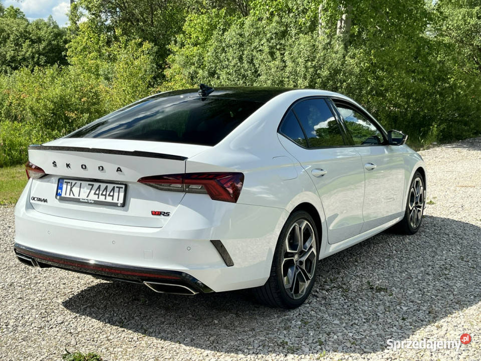 koda Octavia OCTAVIA RS DSG 20 TSI 245 IV 2020 VAT marża Daleszyce