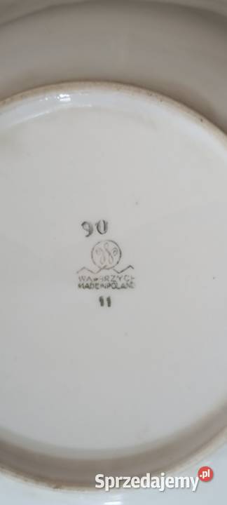 Talerze szkło porcelana z PRL Przeworno sprzedam