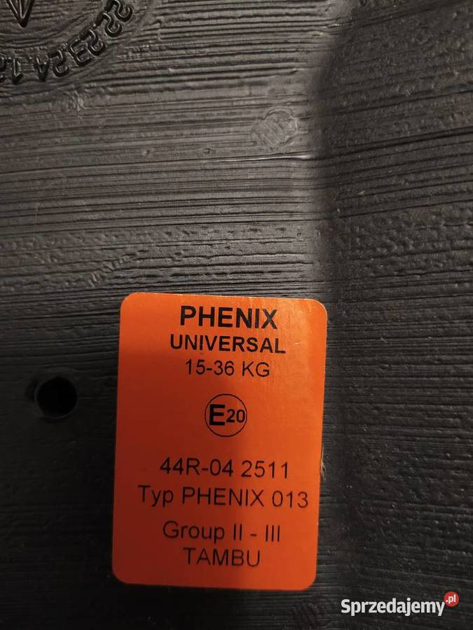 fotelik siedzisko podstawka Wólka Abramowicka