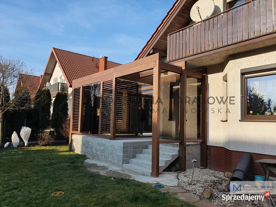 Zadaszenie tarasu ze szkłem Szczecin