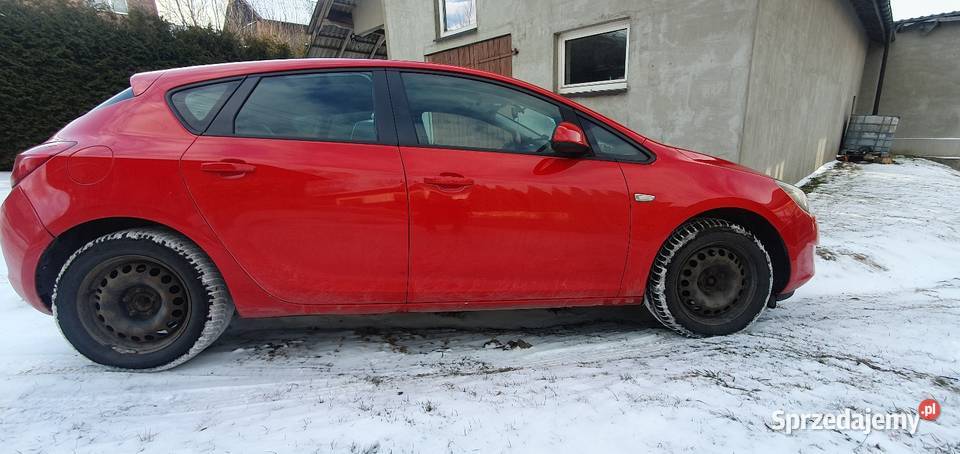 Opel Astra J 17 Cdti doinwestowana czerwony małopolskie