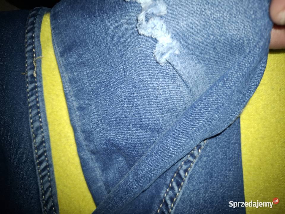 Spodnie damskie jeansy rozmiar S rurki z Spodnie Wadowice