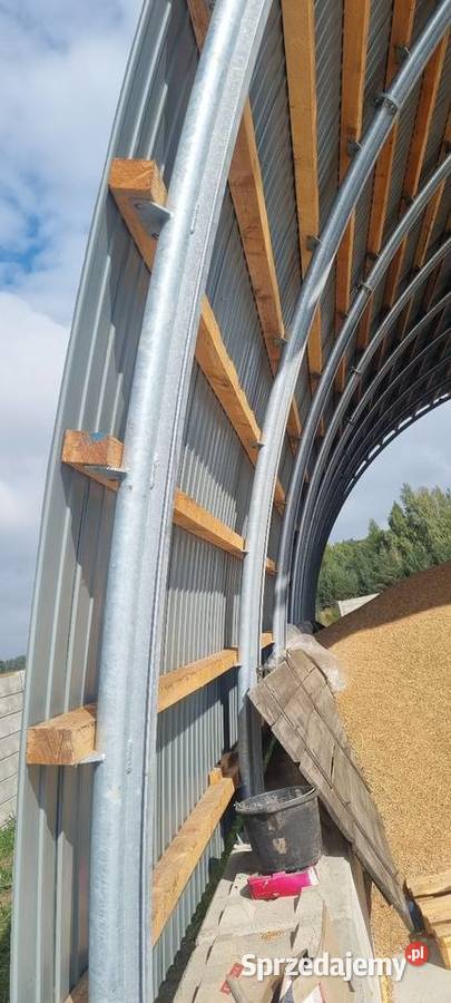Hala łukowa 145 x 30m wiata garaż magazyn obora Rolnictwo Lisków