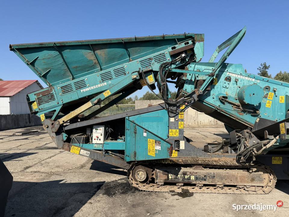 Przesiewacz Powerscreen Warrior 600 nie małopolskie Zator
