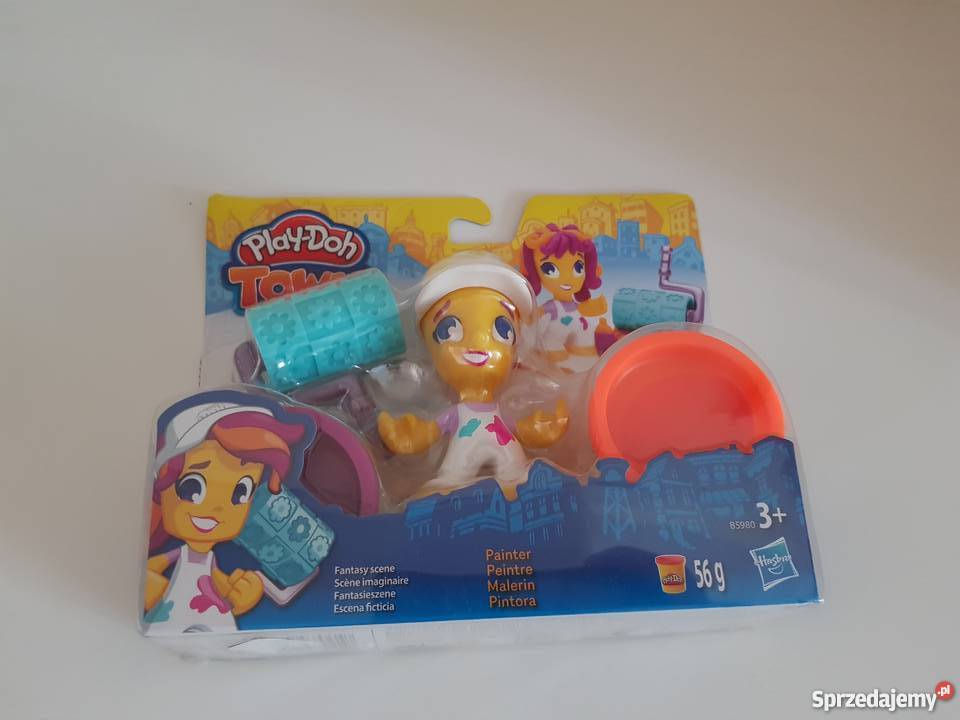 Nowe PlayDoh Town Malarz zestaw kreatywny Warszawa