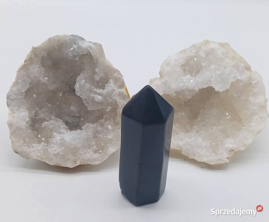 Unikat kolekcjonerski naturalny czarny kwarc Olsztyn