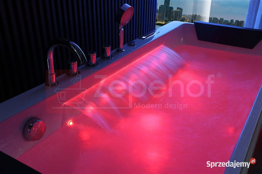 Wanna z hydromasażem EB414 prostokątna Grabówka