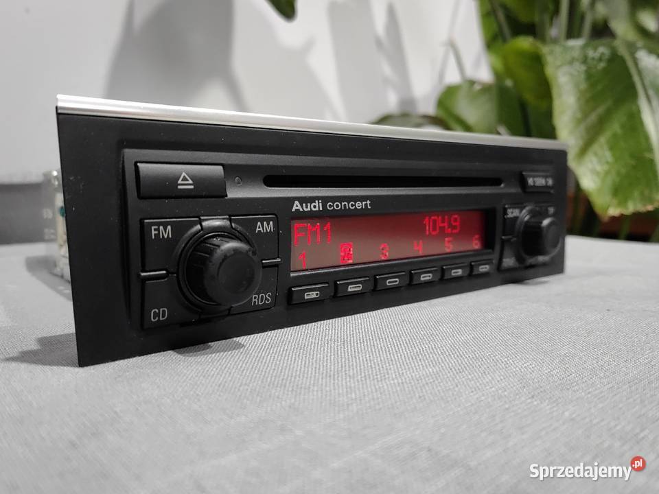 Radio Concert Audi A4 B6 B7 Kod KLUCZE Instr Częstochowa