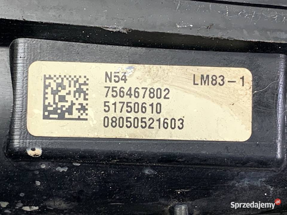 KOLEKTOR SSĄCY BMW E71 7564678 30 306 0714 osobowe