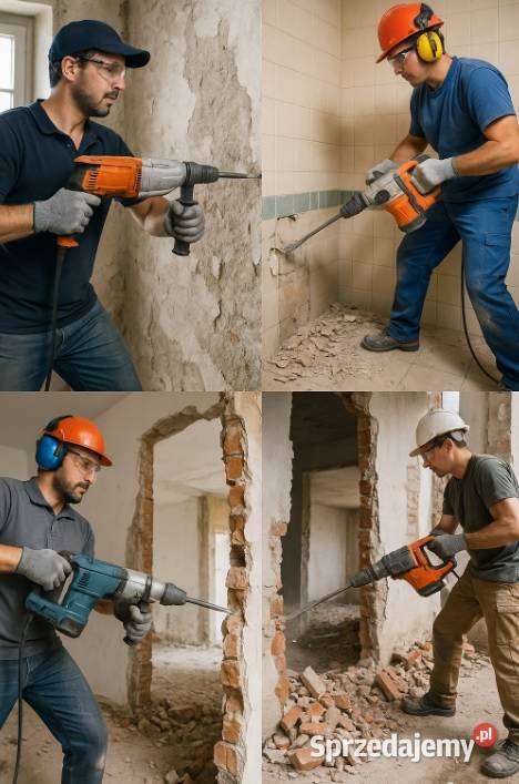 Skucie opaski z betonu ścieżki płyt Oleśnica Wrocław