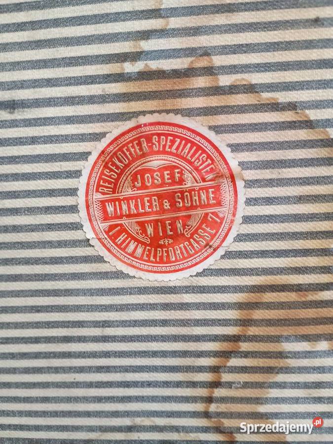 Stary kufer skrzynia Górsk