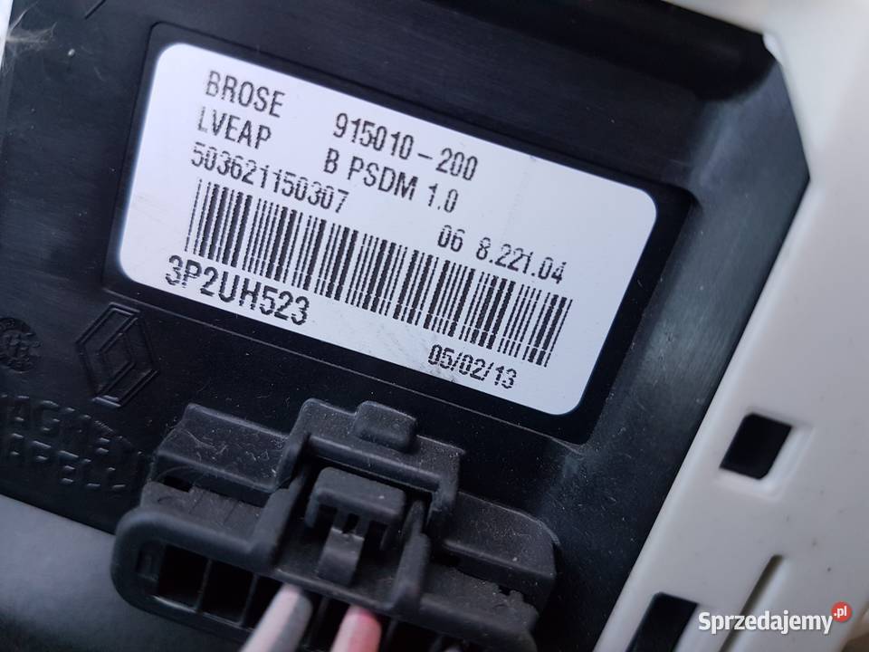 RENAULT MEGANE III CABRIO COUPE PODNOSNIK SZYBY wielkopolskie Turek