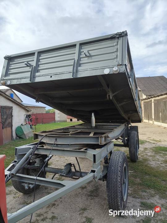 Przyczepa wywrotka d47 w oryginale nieuszkodzony łódzkie Kuźmy