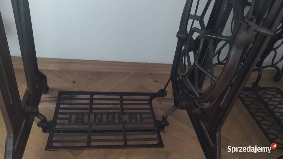 Stara maszyna do szycia SINGER z roku ok 1908 Chorzów