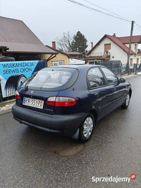 Daewoo Lanos Niski przebieg folia na podłodze autoalarm Bibice