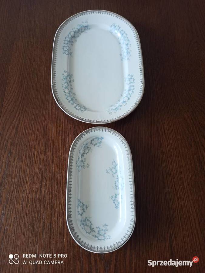Półmiski porcelana Włocławek 2 33x22 24x13 Białystok