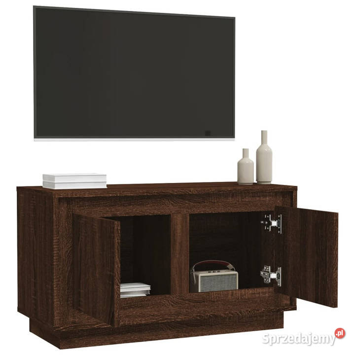 Szafka pod telewizor brązowy dąb 80x35x45 Warszawa