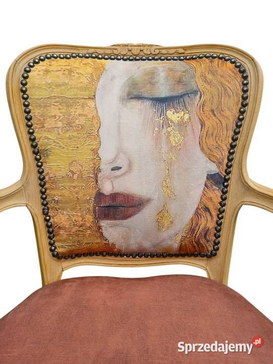 Fotel ludwikowski fotel dekoracyjny fotel do Fotele Kołobrzeg