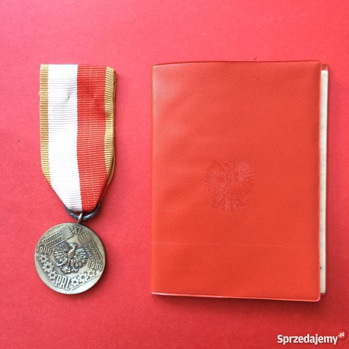 Medal 40lecia 4 Szczecin sprzedam