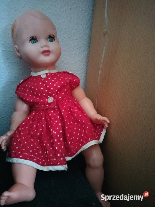 Mała lalka plastikowa celuloid made in Italy Choszczno sprzedam