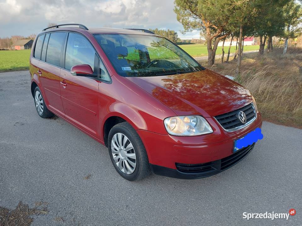 VW TOURAN 19 TDI 105 2005 5 OSOBOWY mazowieckie Zwoleń
