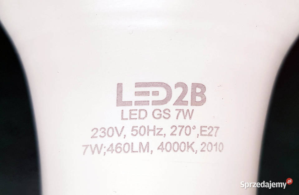 Żarówka LED MB 7W 4000K E27 LED2B dolnośląskie Legnica sprzedam