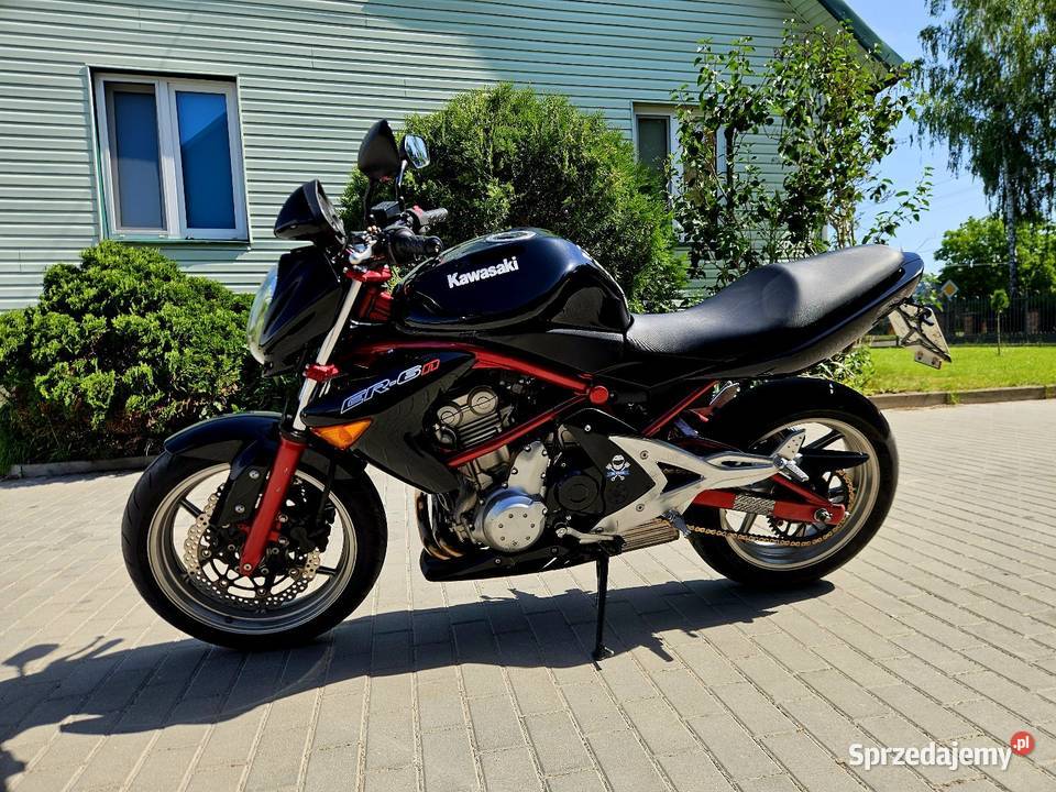 Kawasaki ER6n 13700 przebiegu A2 podlaskie Mońki
