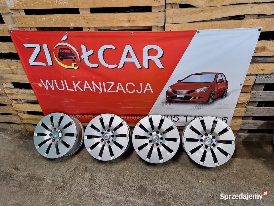 Oryginalne Alufelgi 5x112 16 ET38 Mercedes C Choceń