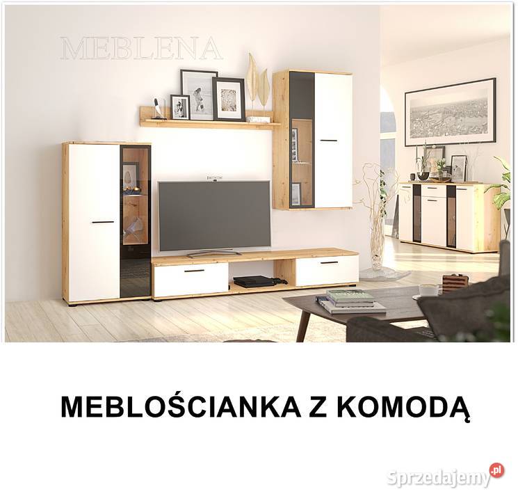 meblościanka SL dąb sonoma Ruda Śląska