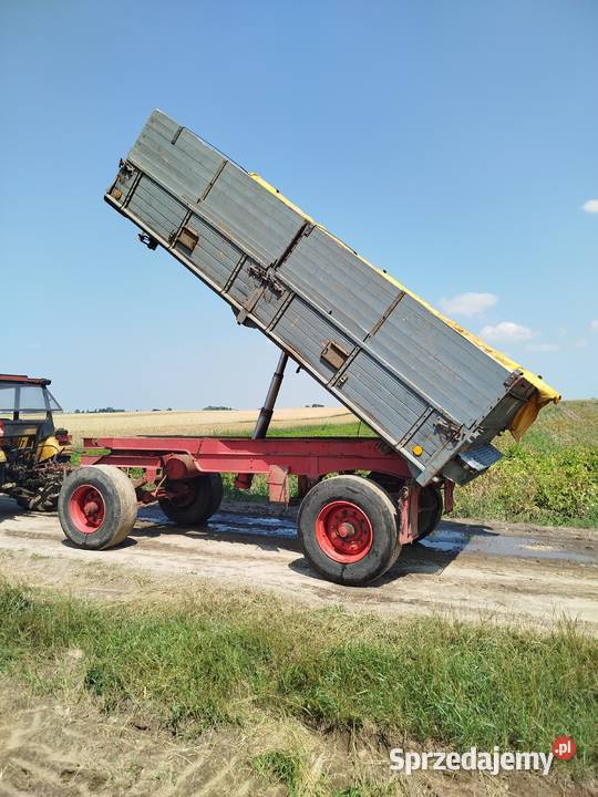 Przyczepa wywrotka 3 strony d47 d55 hl thk krone Przyczepy rolnicze Sieradz