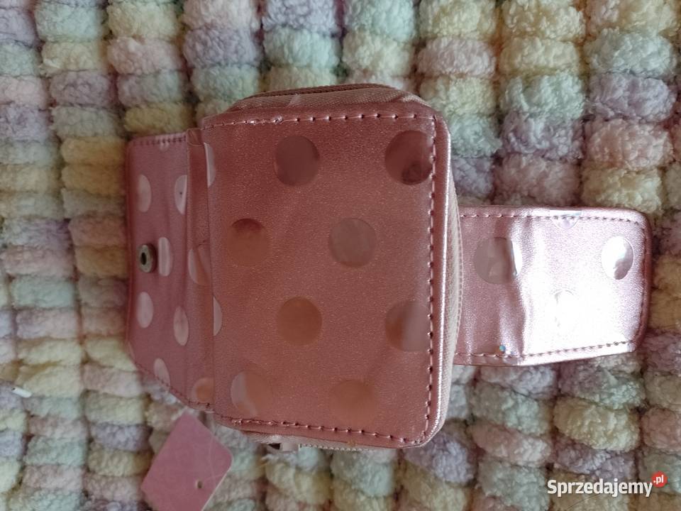 Ekskluzywny portfelik z Londynu portfel Gold