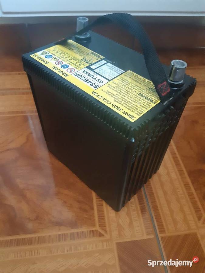 Akumulator YUASA S34B20R 20HR 35Ah CCA 272 A
