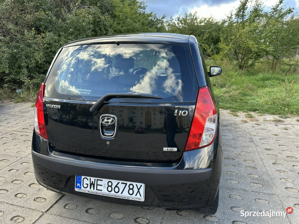 Hyundai i10 KlimatyzacjaIsofixPrzebieg Samochody osobowe Wejherowo