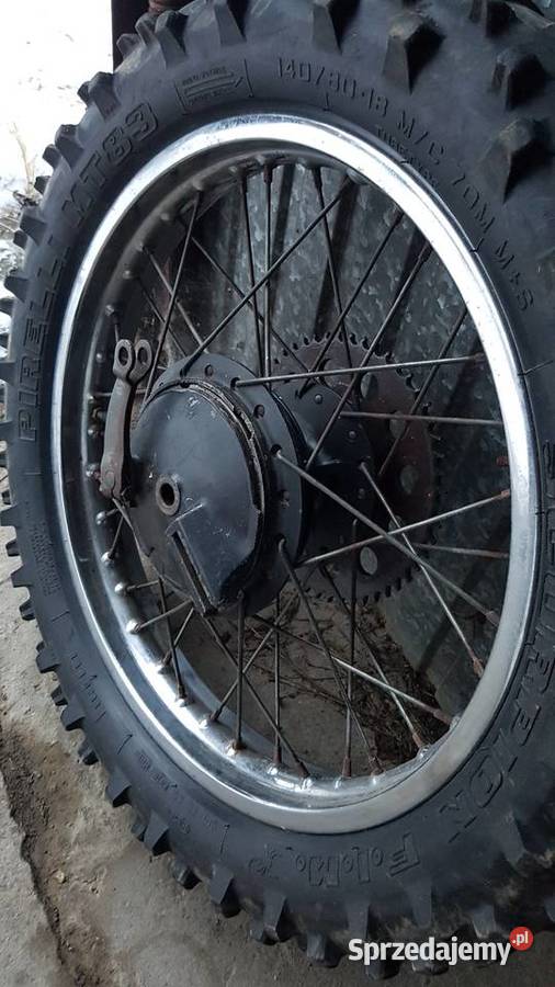 yamaha dt kolo tylne