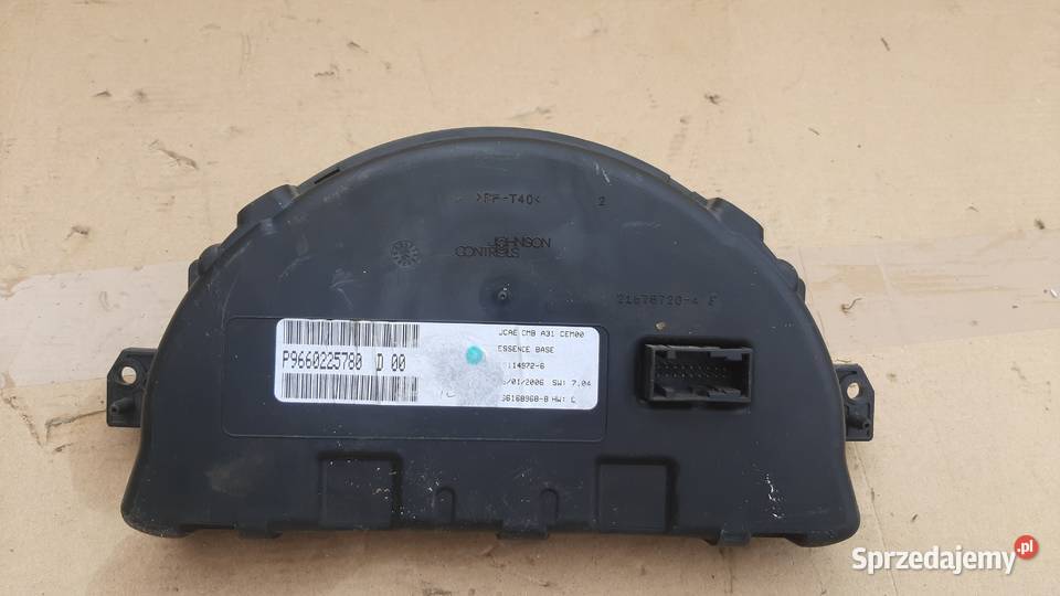licznik zegary Citroen C3 I 0312r P9660225780 11 Dębno