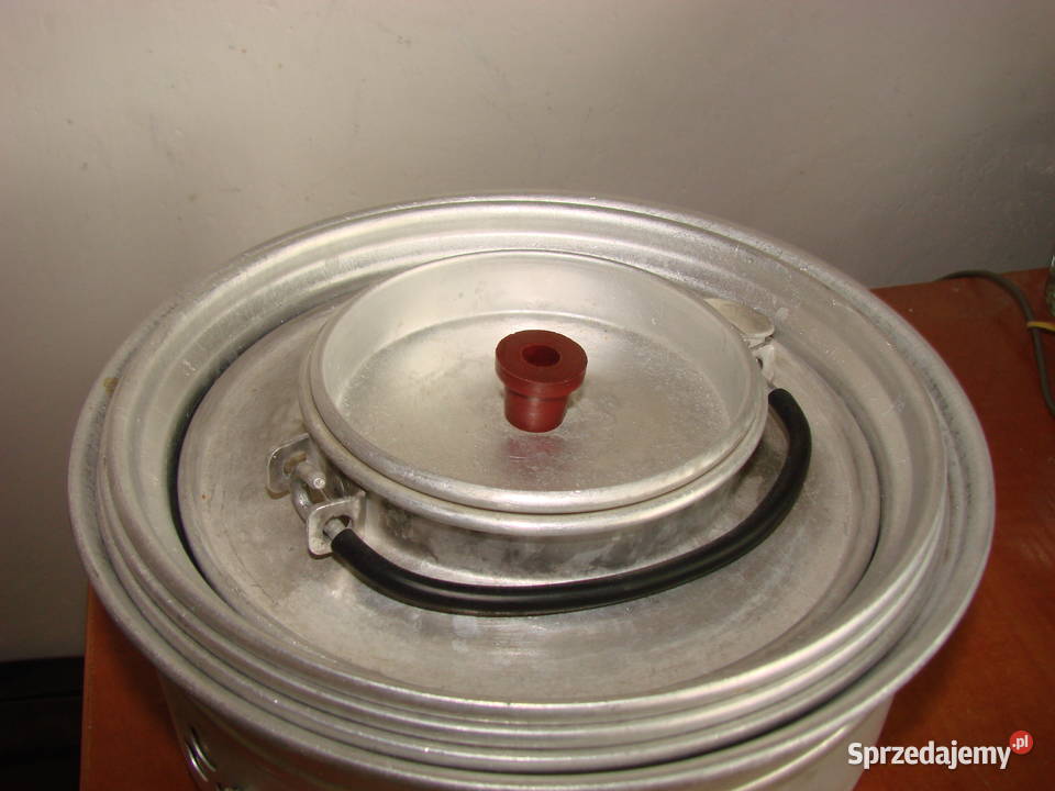 aluminiowe naczynia turystyczne PRL