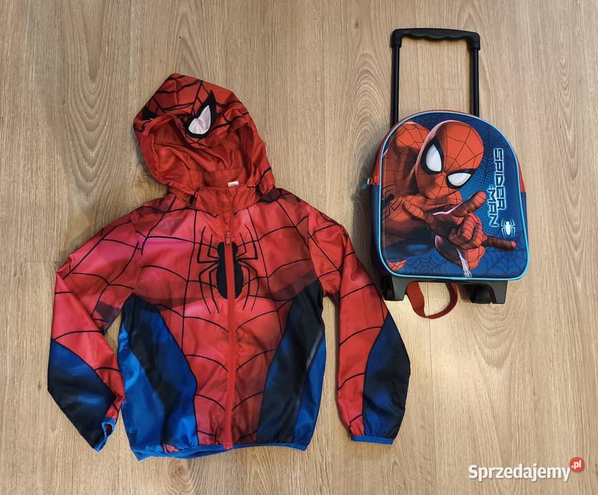 Komplet podróżny dziecka SPIDERMAN walizkoplecak Torby, plecaki i walizki Szczyrk