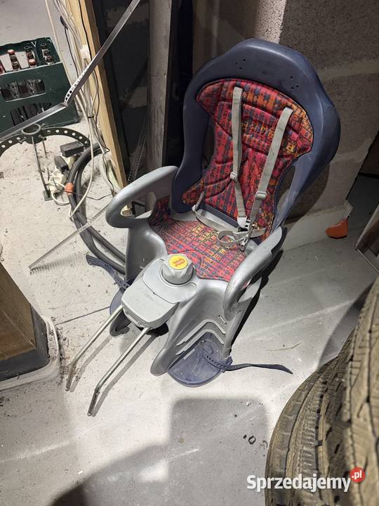 Fotelik na rower mocowane na ramię kpl sprzedam