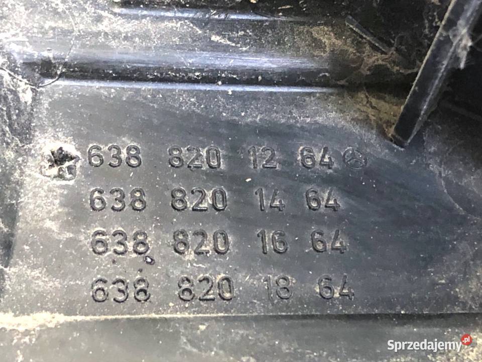 LAMPA LEWY TYŁ MERCEDES W639 6388201264 podkarpackie