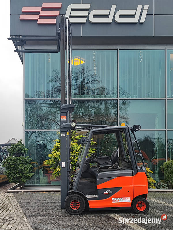 Wózek widłowy elektryczny Linde E2001600 2 t Kęty
