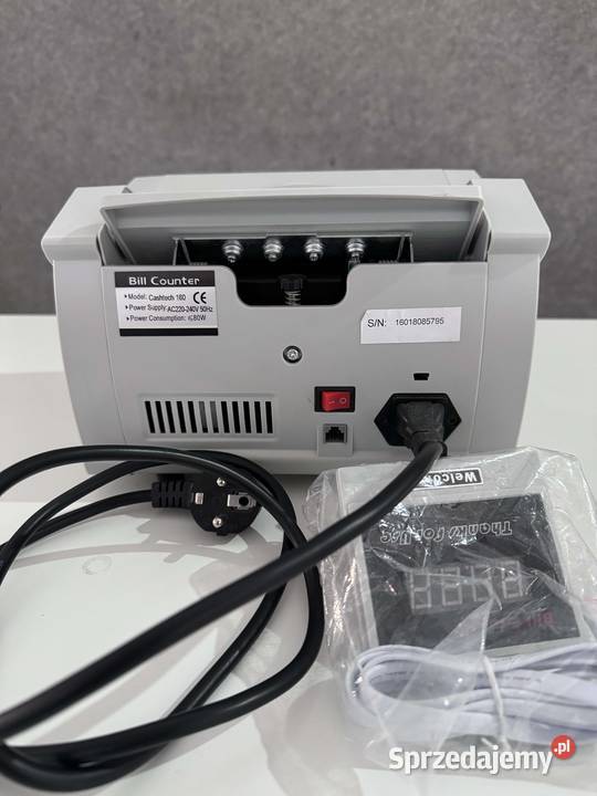 Syndyk sprzeda dwie liczarki i sejf meblowy Sopot