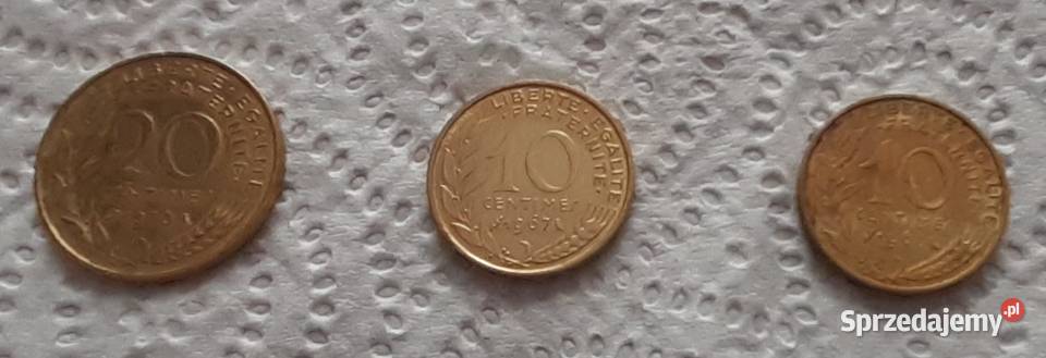 10 20 centimes Francja Tarnów